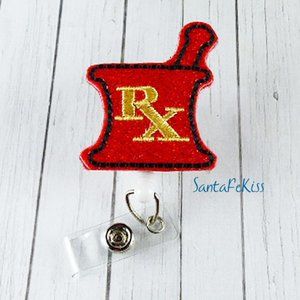 RX Vinyl Badge Reel by SantaFeKiss